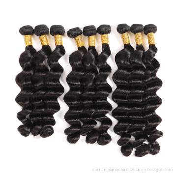 Brazilian Deep Weave Human Hair Weaves 100% Natural Human cheap virgin hair bundle